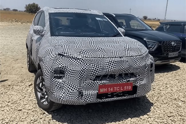 Tata Nexon Facelift's New Hybrid Air Con Interface Revealed in 2023 Patent Filin