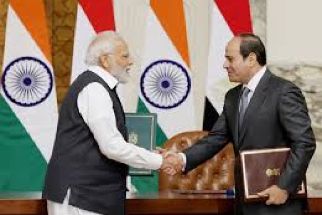 Egypt Honors Modi with Order of the Nile