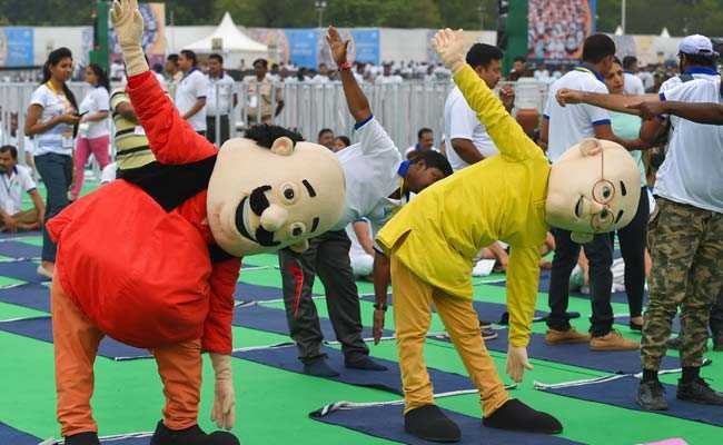 Nickelodeon Characters Join India's Biggest Yoga Event for International Yoga Day 2023