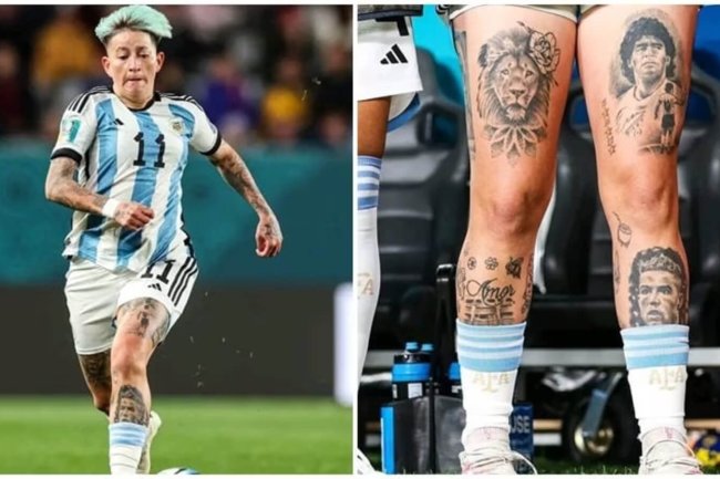 Defending Cristiano Ronaldo Tattoo: Argentina's World Cup Star Supports Messi