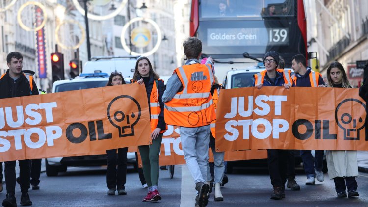 Oil Protesters Disrupt London Pride