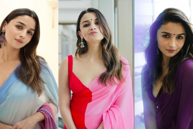 Alia Bhatt's Saree Showcase for Charity: A Peek into Rocky Aur Rani Kii Prem Kahaani