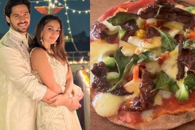 Kiara Advani Adores Sidharth Malhotra's Homemade Pizza