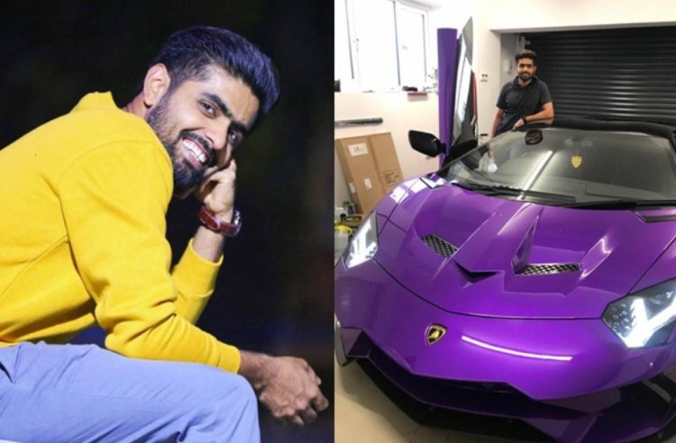 Babar Azam's Remarkable Purple Car Recalls Ajay Devgn's 'Taarzan' Vehicle