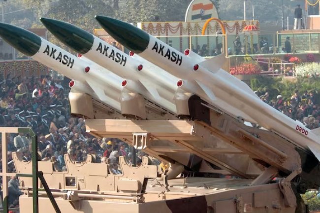 Successful Test of India's New AKASH Missile