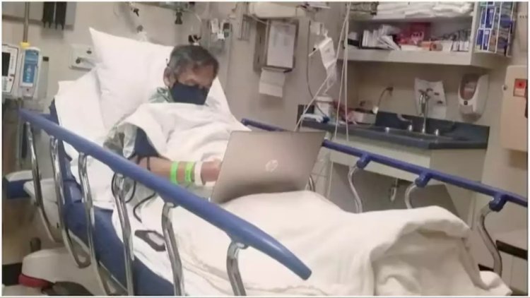 Teacher Grades Assignments from Hospital Bed Before Passing